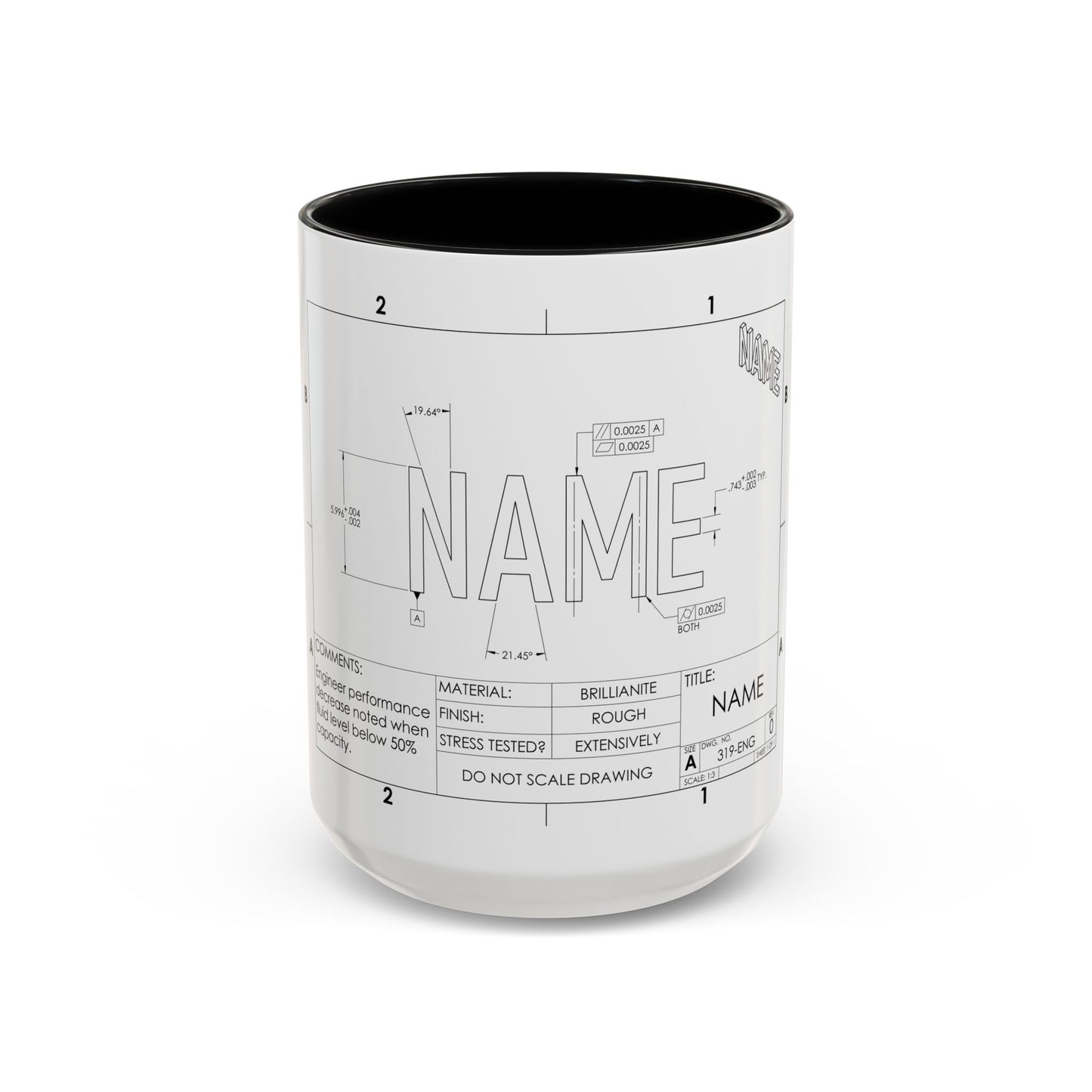 Personalized Engineering Coffee Mug