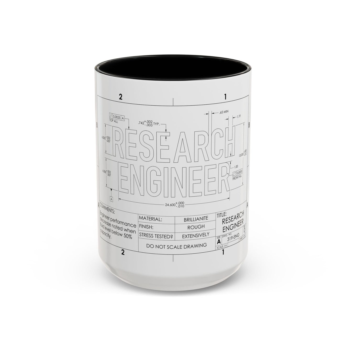 Pre-Made Professional Engineering Coffee Mugs