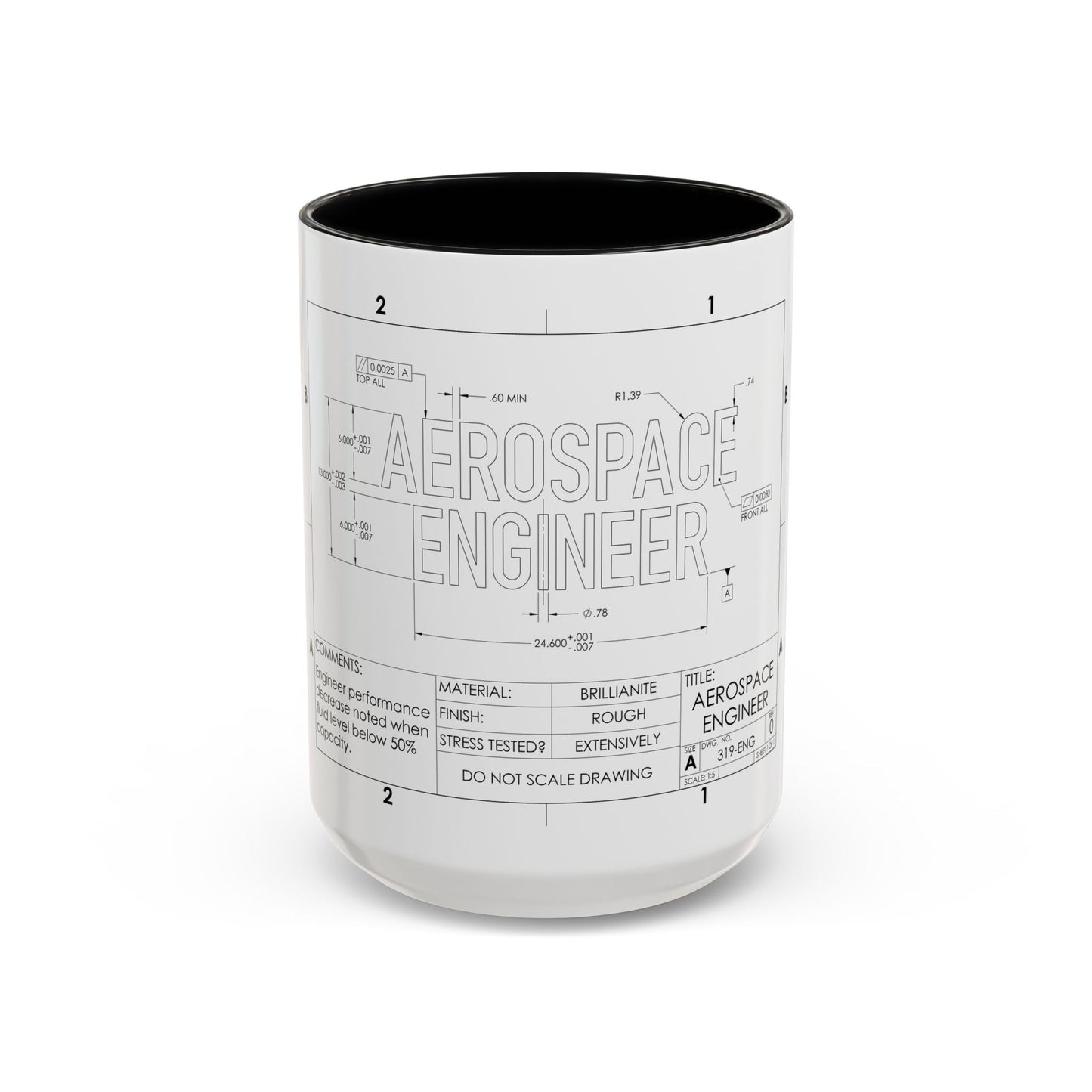 Pre-Made Professional Engineering Coffee Mugs