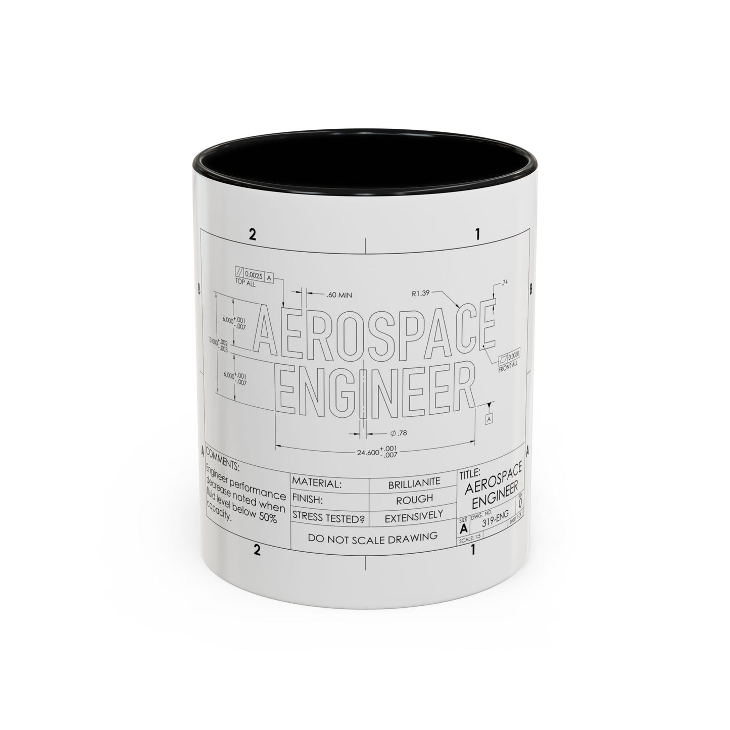 Pre-Made Professional Engineering Coffee Mugs