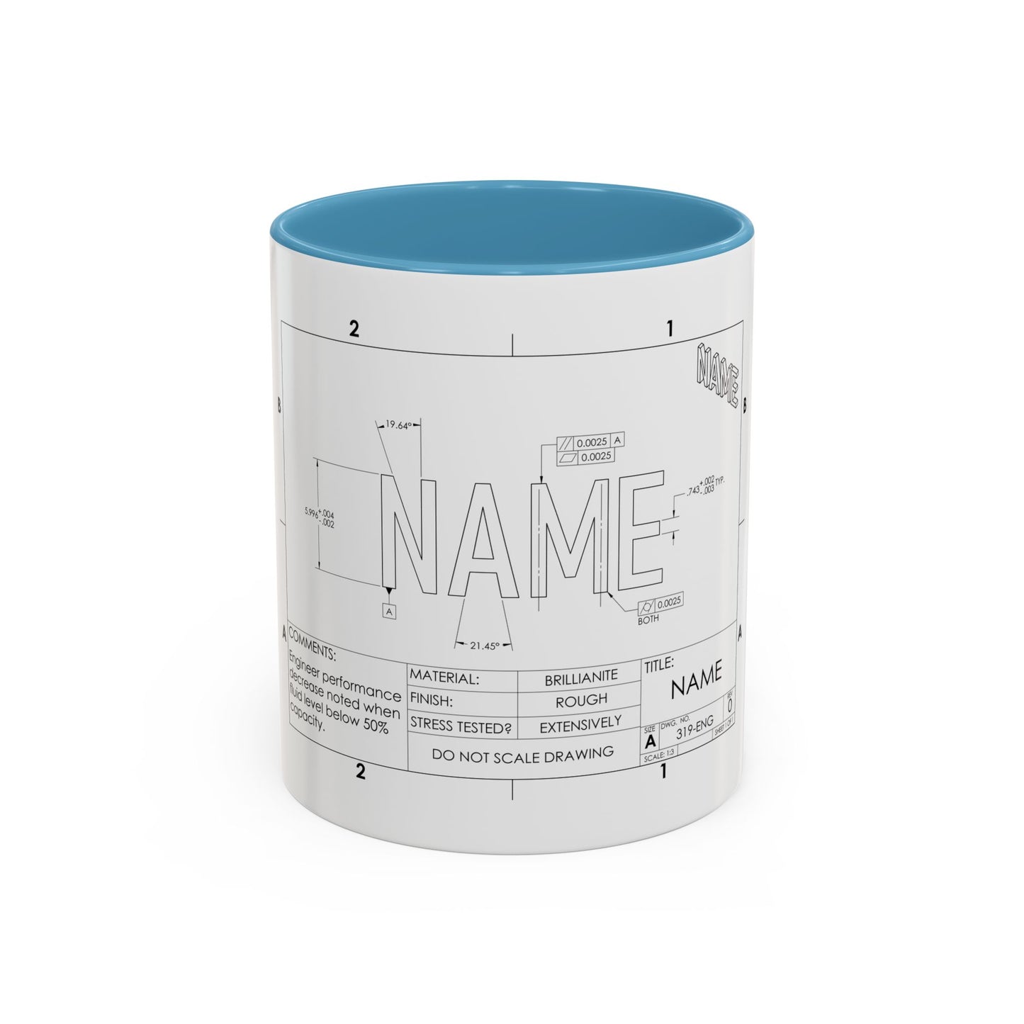 Personalized Engineering Coffee Mug