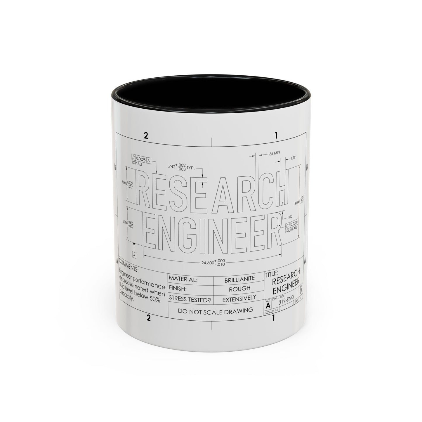 Pre-Made Professional Engineering Coffee Mugs